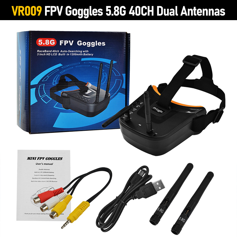 VR009 FPV-Brille mit 3,0 Zoll  – Fpv Drone Goggles Bewertung und Preis